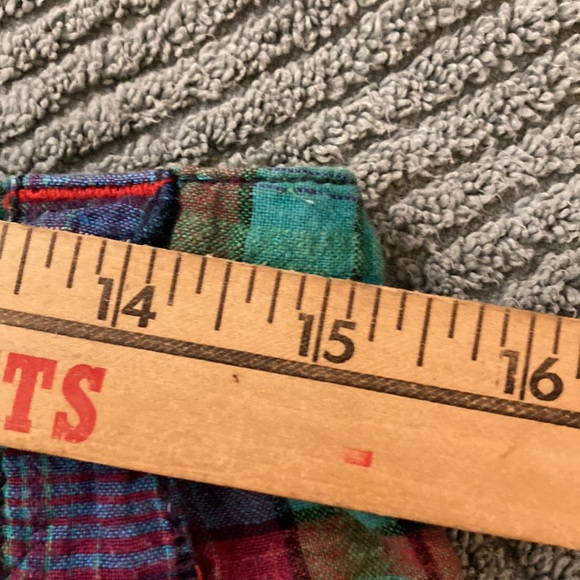 Free People Plaid Shorts size 4 - Picture 8 of 9